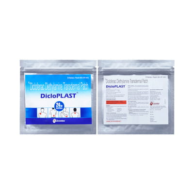 Dicloplast Transdermal Patch 10 X 3 No'S