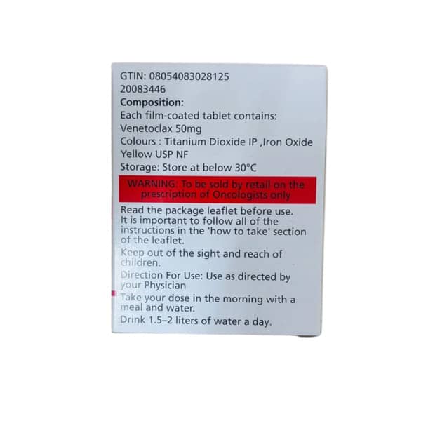 Venclexta 50Mg Strip Of 7 Tablets