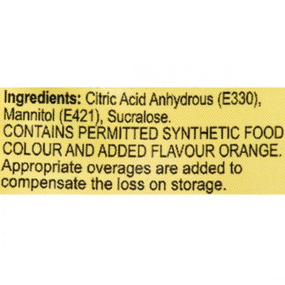 Fetlar Orange Flavour Sugar Free Sachet Of 6gm Oral Powder