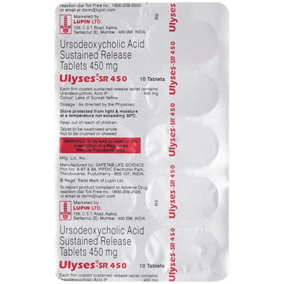 Ulyses Sr 450mg Strip Of 10 Tablets