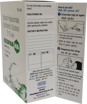 Ecofab Ha Eye Drops 10ml