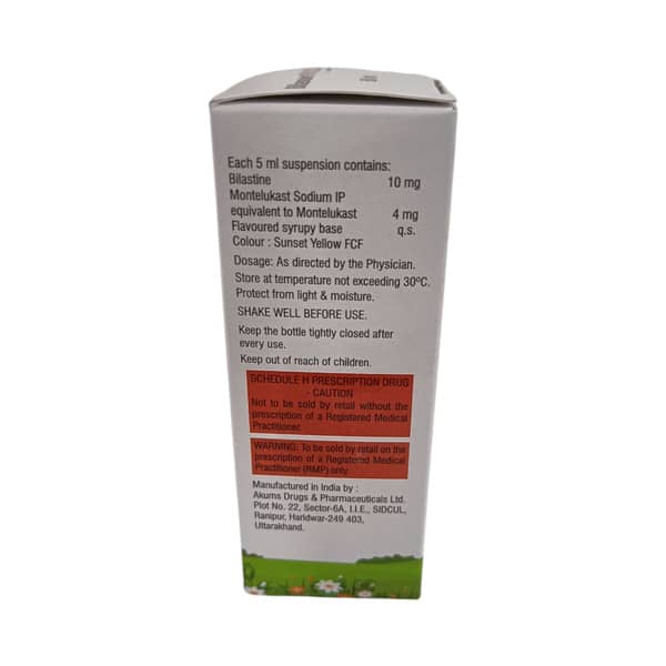 Bilasure M Kid Bottle Of 60ml Suspension