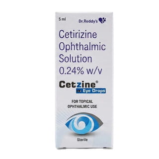 Cetzine 0.24% Bottle Of 5Ml Eye Drops