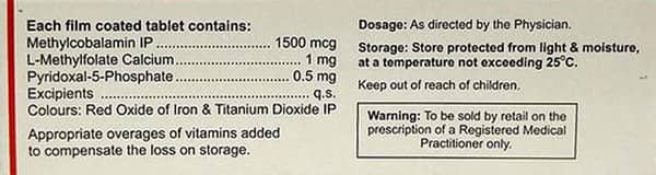 Nuring Active Strip Of 10 Tablets