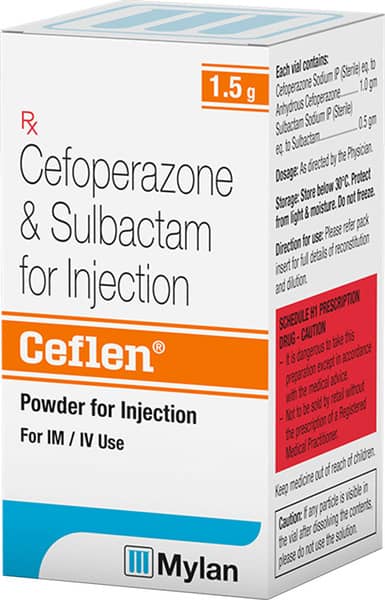 Ceflen 1.5gm Dry Vial Of 1 Powder For Injection