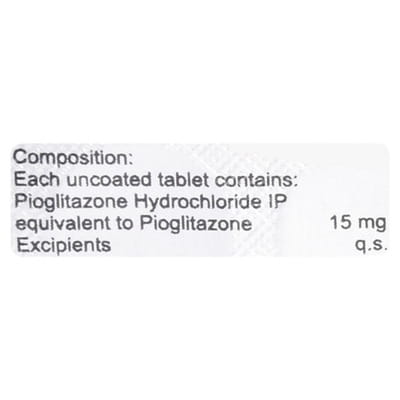 Piopar 15mg Strip Of 15 Tablets