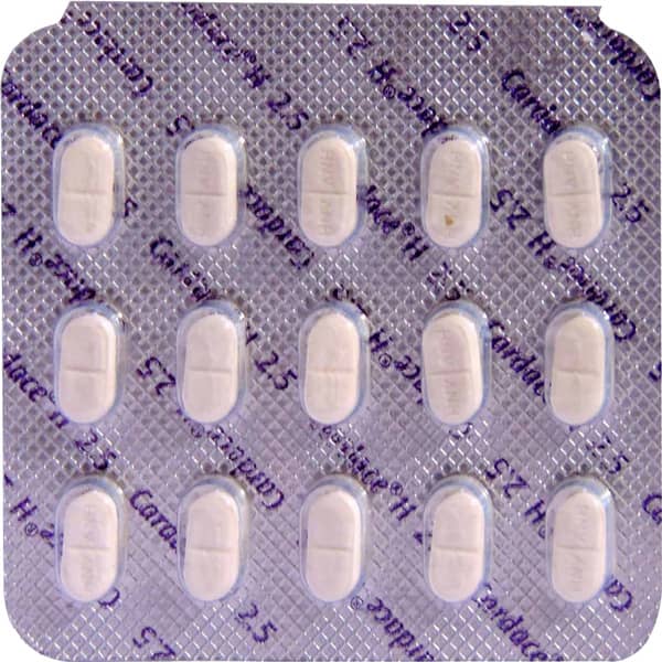 Cardace H 2.5mg Strip Of 15 Tablets