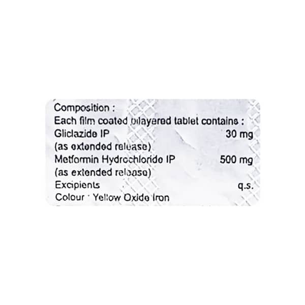 Xzid M 30mg Xr Strip Of 10 Tablets