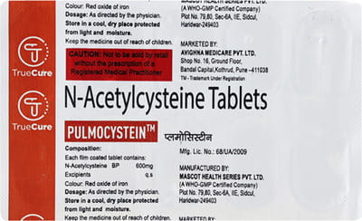 Pulmocystein Strip Of 10 Tablets