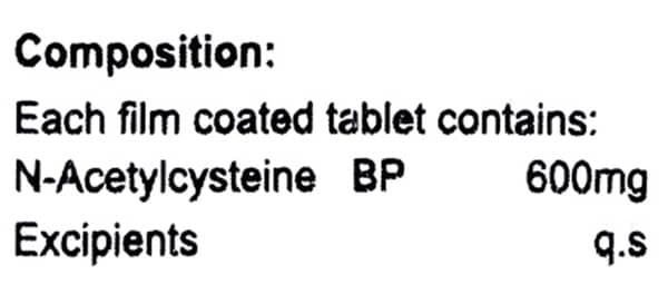Pulmocystein Strip Of 10 Tablets