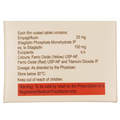 Istavel Empa 25mg Strip Of 10 Tablets