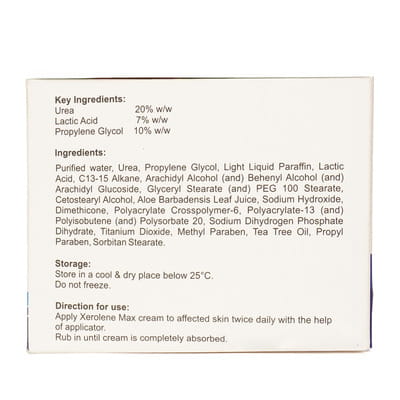 Xerolene Max Moisturizing Urea Jar Of 100gm Cream