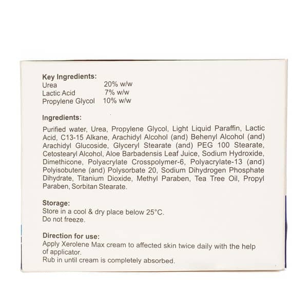 Xerolene Max Moisturizing Urea Jar Of 100gm Cream