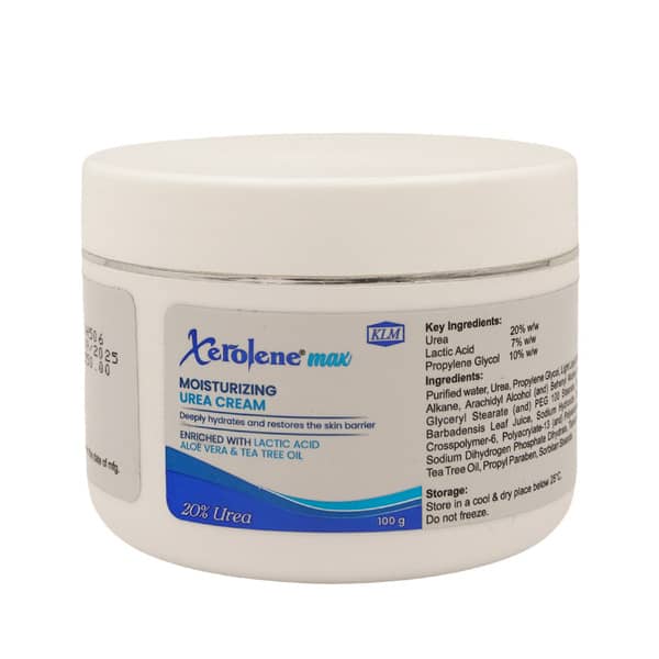 Xerolene Max Moisturizing Urea Jar Of 100gm Cream