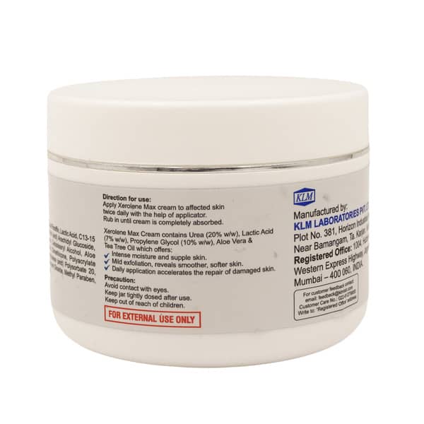 Xerolene Max Moisturizing Urea Jar Of 100gm Cream
