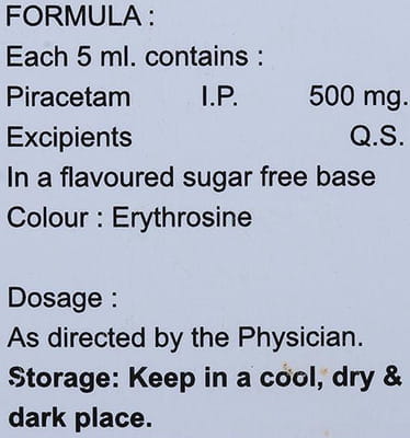 Neurofit Sugar Free Bottle Of 100ml Syrup