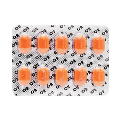 Healing O2 Strip Of 10 Tablets