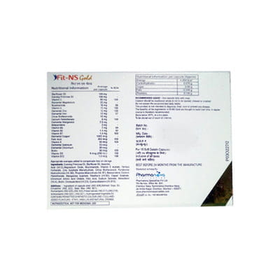 Fit Ns Gold Strip Of 15 Tablets