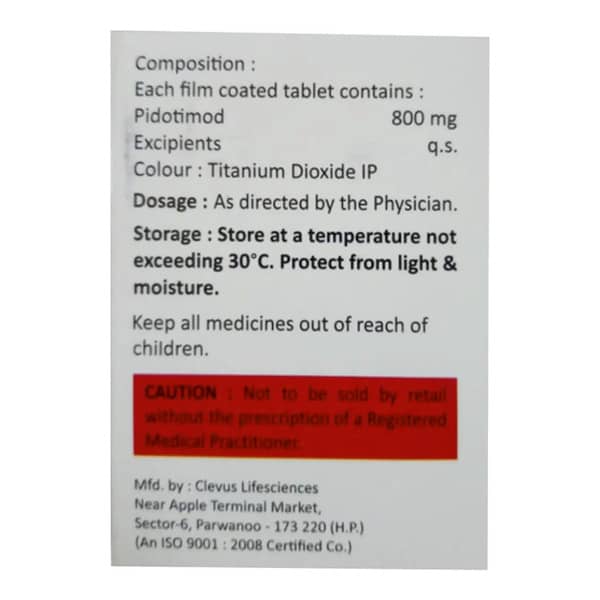 Imudot 800 Strip Of 10 Tablets