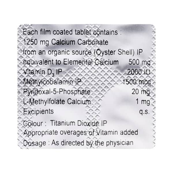 Calvoli Xt Strip Of 15 Tablets