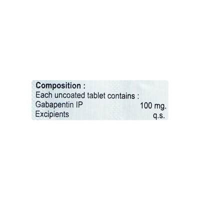 Gabadon 100mg Strip Of 10 Tablets