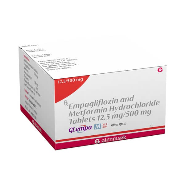 Glempa M 12.5/500Mg Strip Of 10 Tablets