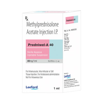 Predniwel A 40mg Vial Of 1ml Injection