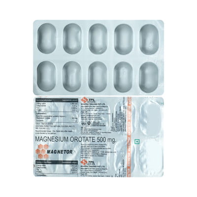 Magnetor Strip Of 10 Tablets