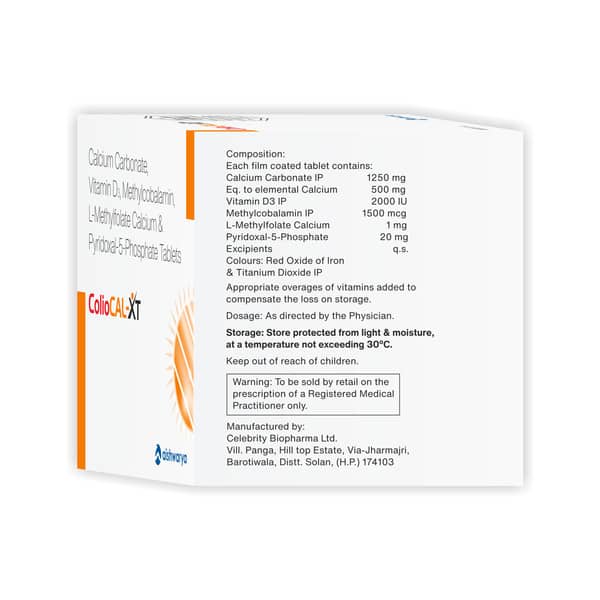 Coliocal Xt Strip Of 15 Tablets
