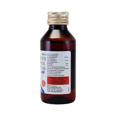 Solvin Dx Raspberry Flavour Sugar Free Bottle Of 100ml Syrup