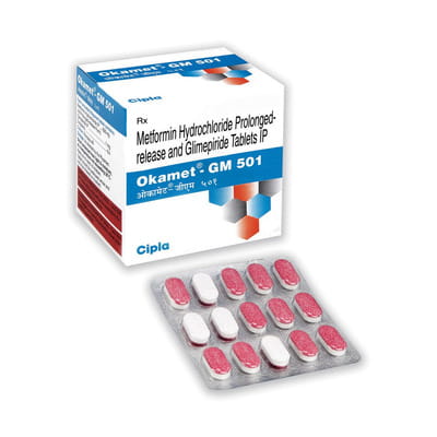 Okamet Gm 501mg Strip Of 15 Tablets