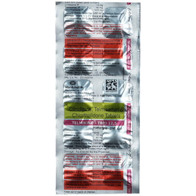 Telmikind Trio 12.5mg Strip Of 10 Tablets