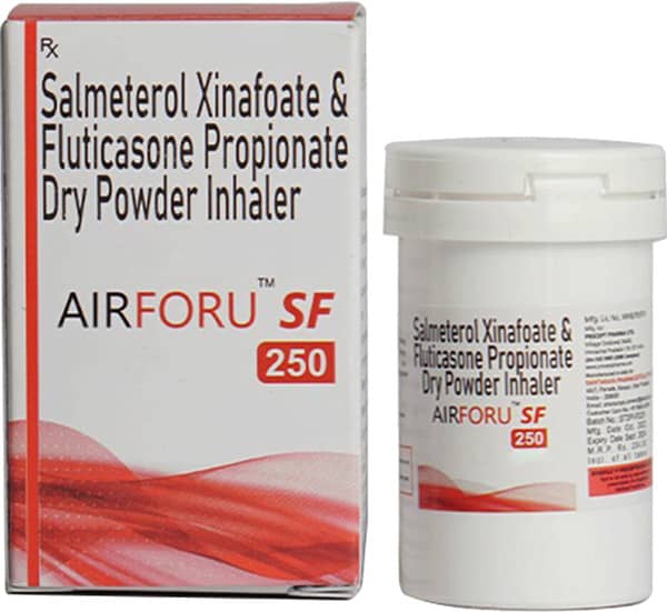 Airforu Sf 250mcg Bottle Of 30 Inhalation Capsules