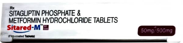 Sitared M 50/500mg Strip Of 15 Tablets