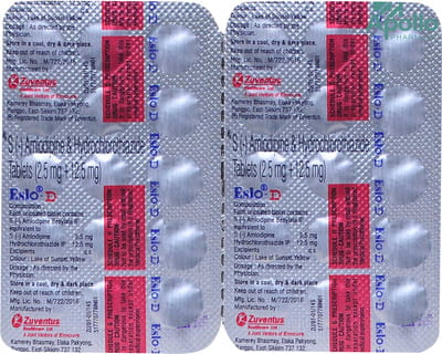 Eslo D Strip Of 15 Tablets