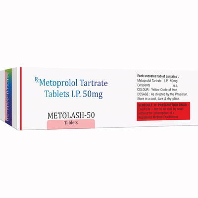 Metolash 50mg Strip Of 10 Tablets