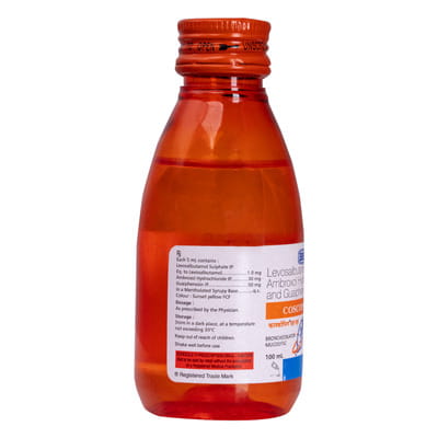 Coscopin Ls Orange Flavour Bottle Of 100ml Syrup