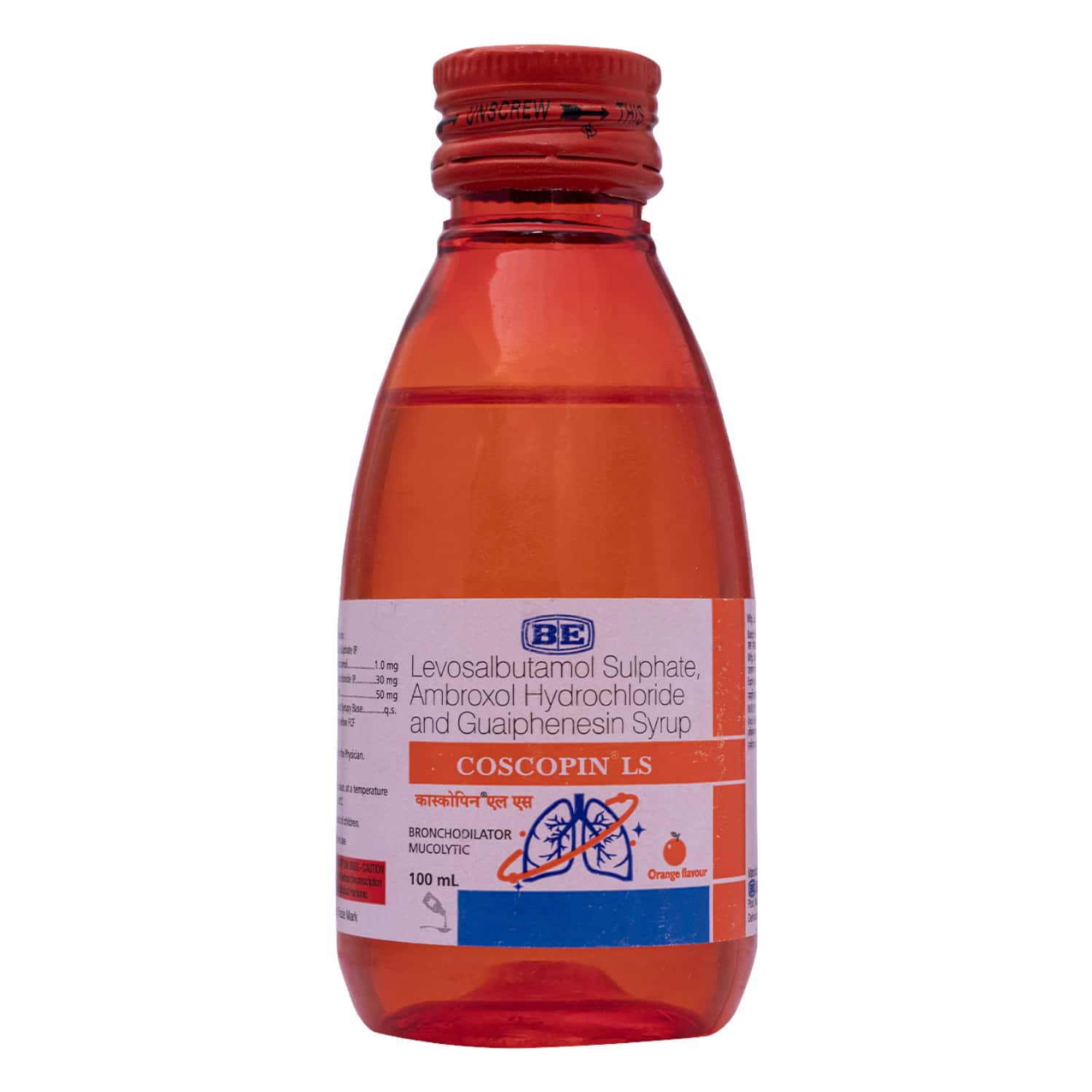 Coscopin Ls Orange Flavour Bottle Of 100ml Syrup: Uses, Side Effects ...
