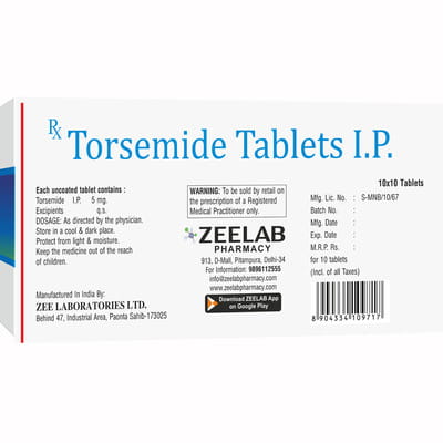 Zeetor 5mg Strip Of 10 Tablets