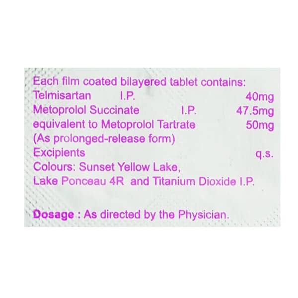 Met Xl T 50Mg Strip Of 20 Tablets