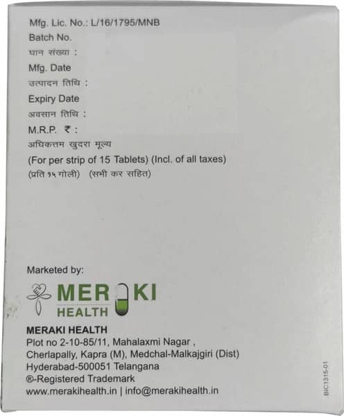 Dapaclan M 1000mg Strip Of 15 Tablets