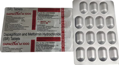 Dapaclan M 1000mg Strip Of 15 Tablets