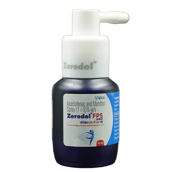 Zerodol Fps Bottle Of 30ml Spray