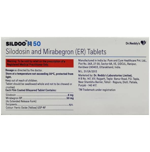 Sildoo M 8/50Mg Strip Of 10 Tablets
