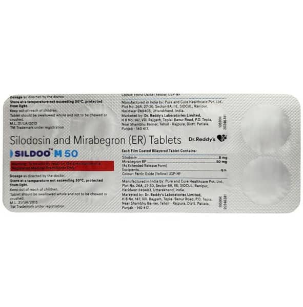 Sildoo M 8/50Mg Strip Of 10 Tablets