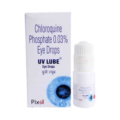 Uv Lube Bottle Of 10ml Eye Drops