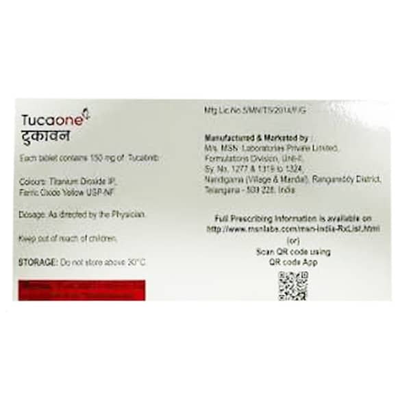 Tucaone 150Mg Bottle Of 10 Tablets
