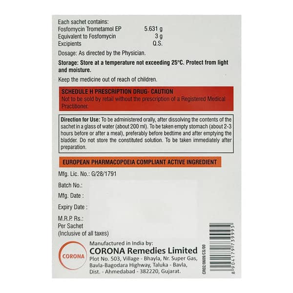 Fosigran Sachet Of 8Gm Granules