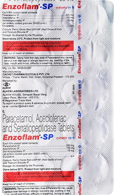 Enzoflam Sp Strip Of 10 Tablets