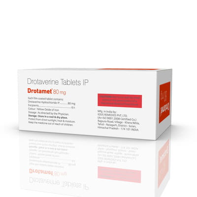 Drotamet 80mg Strip Of 10 Tablets